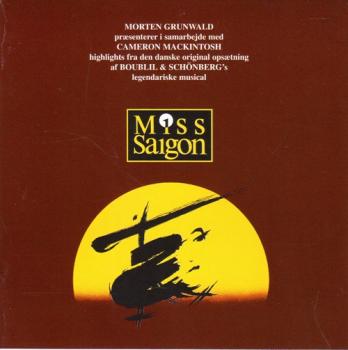 CD Musical Dänisch Danish Dansk - Miss Saigon 1997 RAR RARE